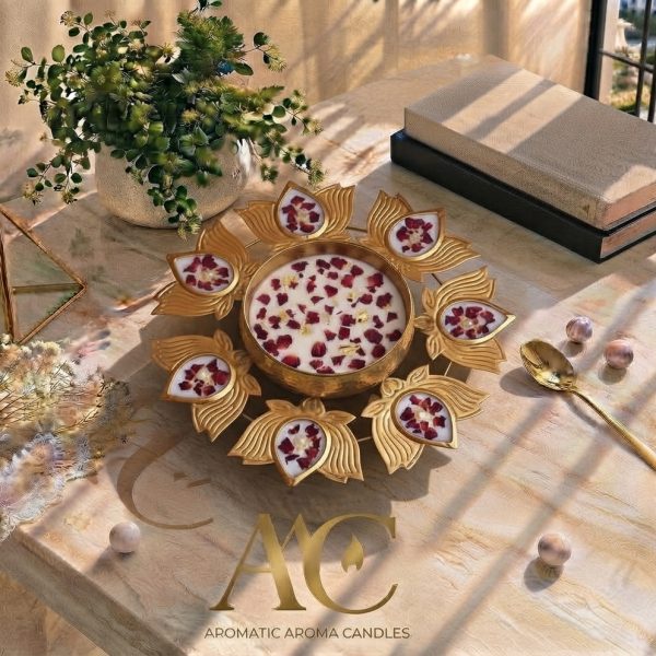 Shahi Kamaldeep Centerpiece Candle
