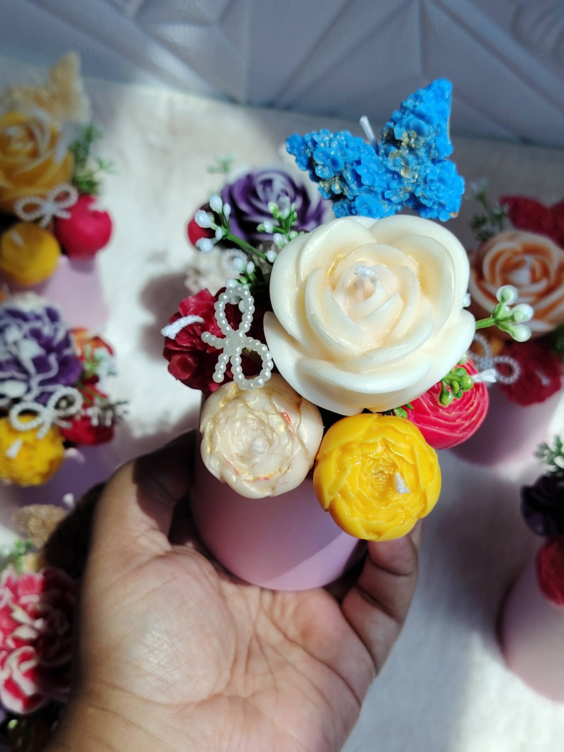 Mini Floral Bouquet - Image 3