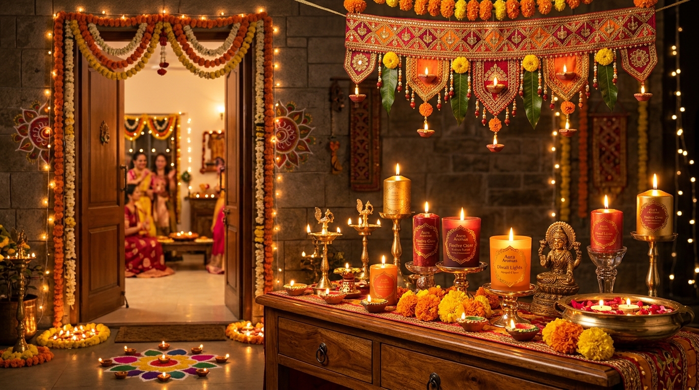 Diwali Collection — Hand-poured luxury candles